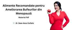 Alimente Recomandate pentru Ameliorarea Bufeurilor din Menopauză - Pdf - Dr. Oana Corfariu
